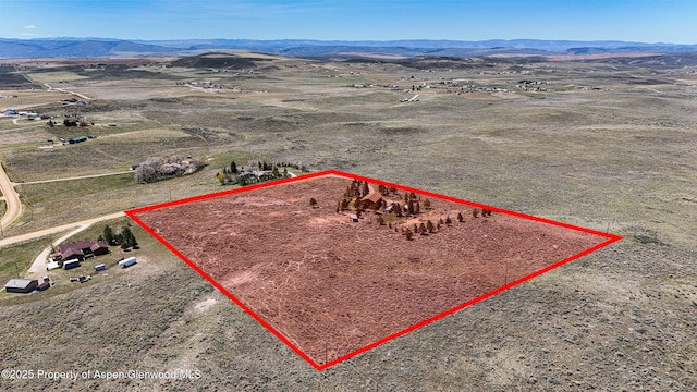 31 Ridge Dr, Craig, CO 81625 - view of rural area featuring property boundaries highlighted and mountains