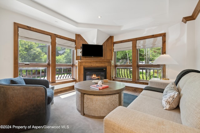 view of living room