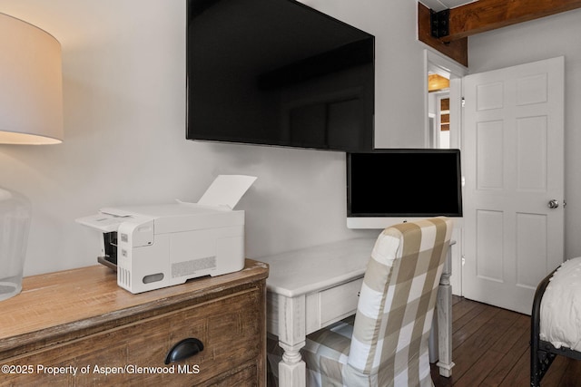 1024 E Cooper Ave Unit 8, Aspen, CO 81611 - home office featuring wood finished floors