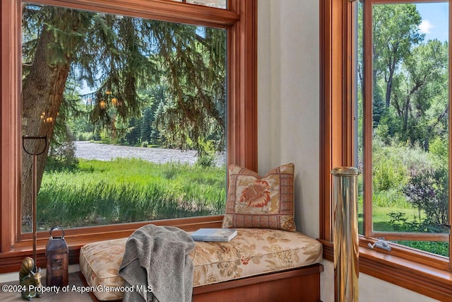 view of sitting room