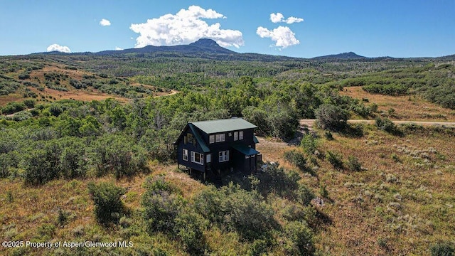 3547 Timberlane Dr Lot 586, Craig, CO 81625 - view from above of property with a forest and a mountainous background