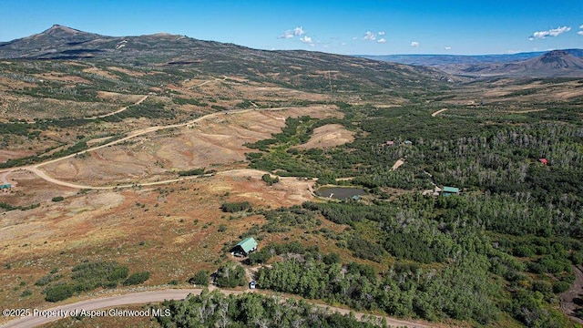3547 Timberlane Dr Lot 586, Craig, CO 81625 - aerial overview of property's location featuring a mountain backdrop
