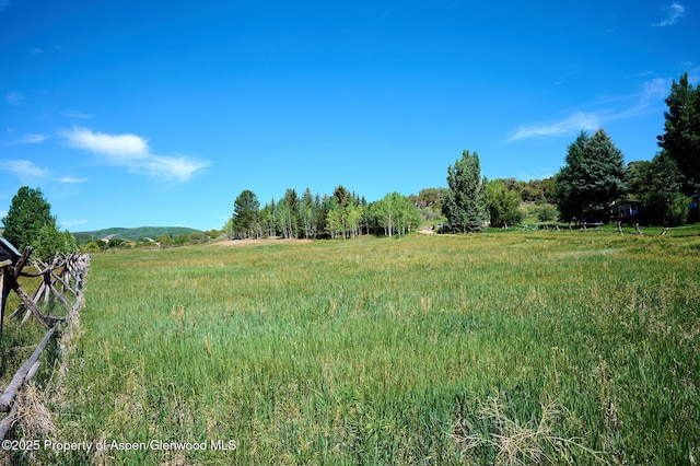 63 Alexander Ave, Snowmass, CO 81654 - view of yard with a view of countryside