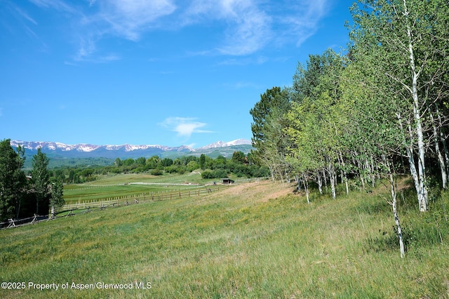 63 Alexander Ave, Snowmass, CO 81654 - mountain view featuring rural landscape