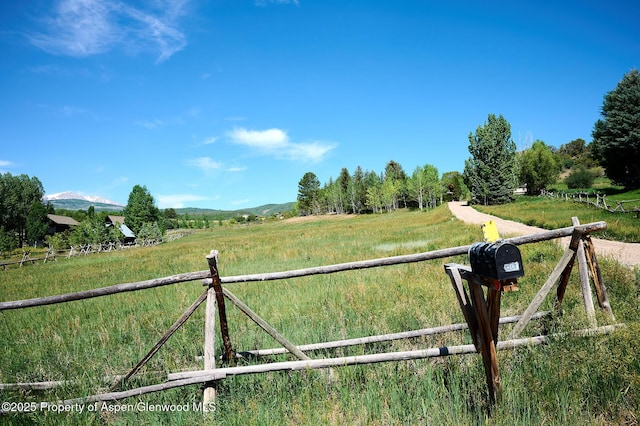 63 Alexander Ave, Snowmass, CO 81654 - view of yard with a view of rural / pastoral area