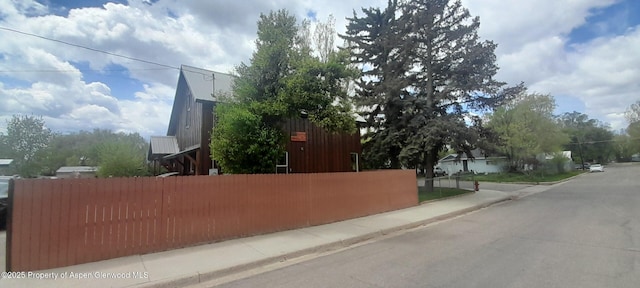 595 Colorado St, Craig, CO 81625 - view of asphalt street featuring sidewalks and curbs