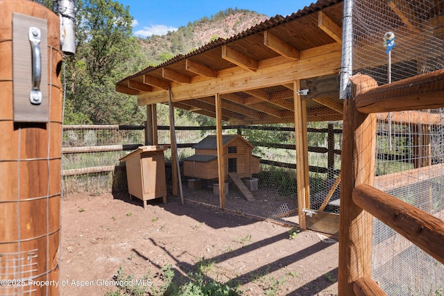 116 S Bill Creek Rd, Carbondale, CO 81623 - view of yard featuring exterior structure and an outbuilding