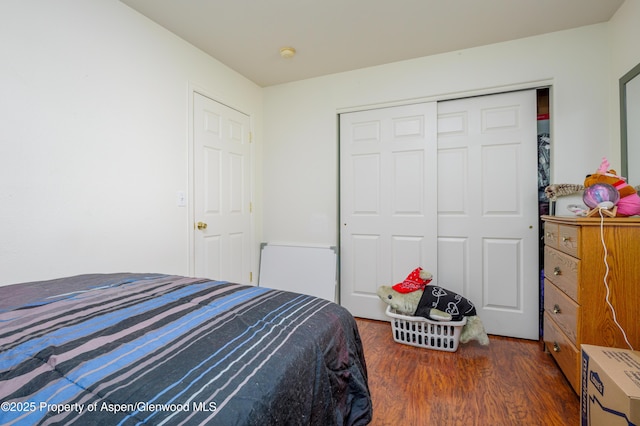 473 Robin Ct, Grand Junction, CO 81504 - bedroom with wood finished floors and a closet
