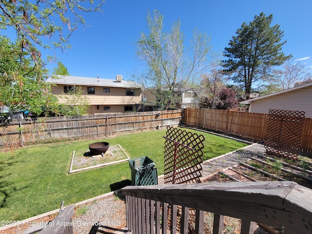 27461/2 Laguna Dr, Grand Junction, CO 81503 - view of yard featuring a fenced backyard