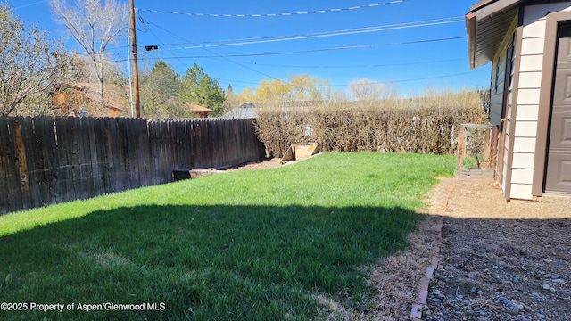 936 Legion St, Craig, CO 81625 - view of yard with a fenced backyard