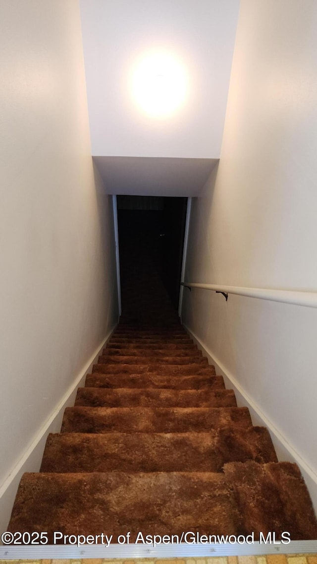 936 Legion St, Craig, CO 81625 - stairway with wood finished floors