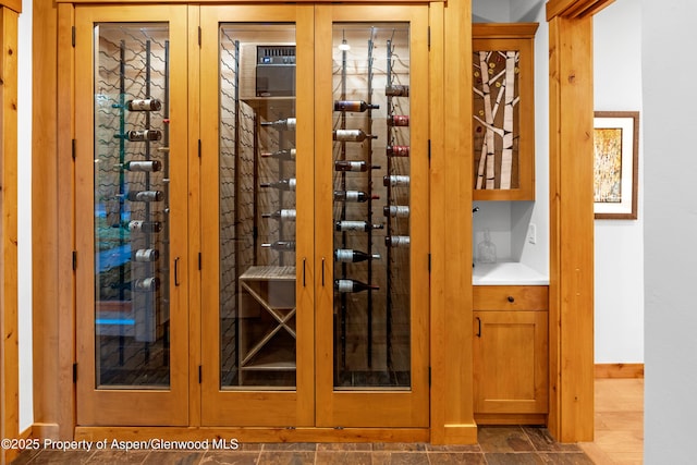 236 Bristlecone Dr, Carbondale, CO 81623 - wine cellar with baseboards