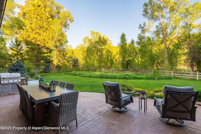 236 Bristlecone Dr, Carbondale, CO 81623 - view of patio featuring grilling area and outdoor dining space