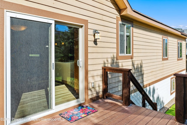 1913 Colorow Rd, Glenwood Springs, CO 81601 - view of wooden terrace