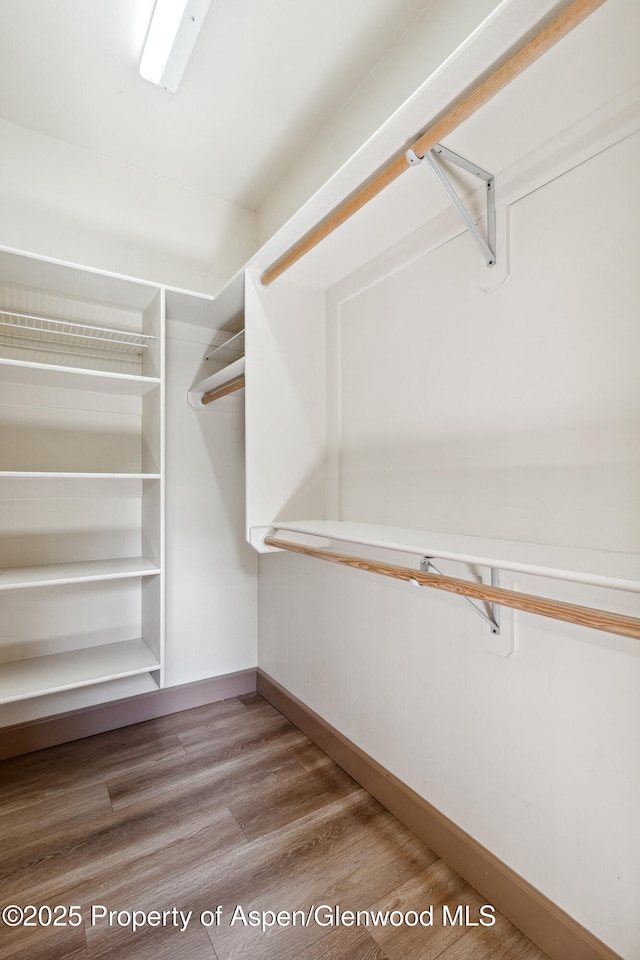 1913 Colorow Rd, Glenwood Springs, CO 81601 - spacious closet featuring wood finished floors