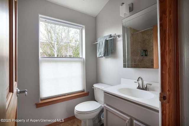 311 Sopris Cir, Basalt, CO 81621 - bathroom with vanity and a shower