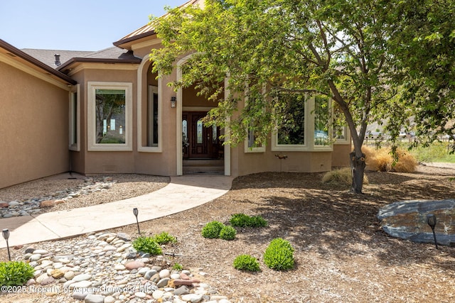 759 36 3/10 Rd, Palisade, CO 81526 - view of exterior entry featuring stucco siding