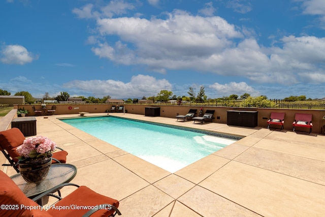 759 36 3/10 Rd, Palisade, CO 81526 - view of swimming pool featuring a patio, fence, and a diving board