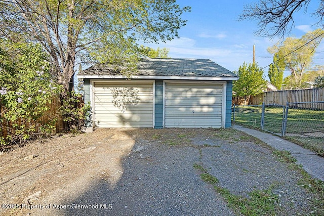 828 Taylor St, Craig, CO 81625 - view of detached garage