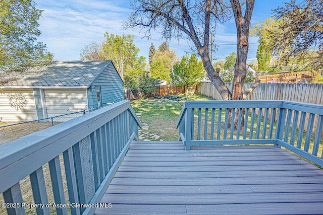 828 Taylor St, Craig, CO 81625 - view of deck