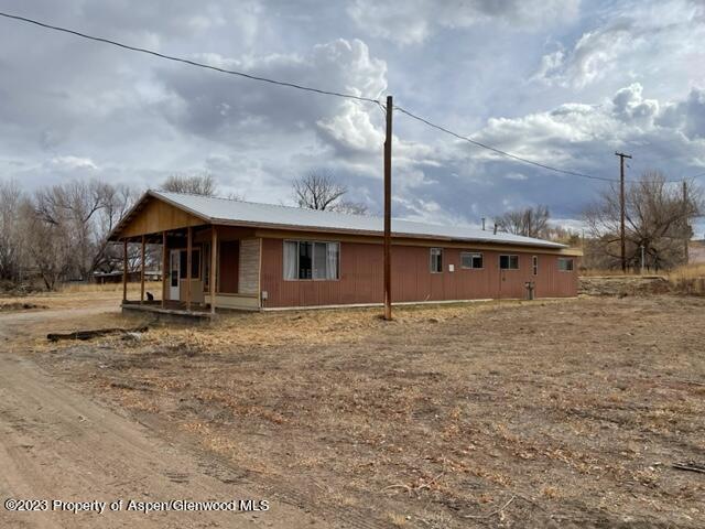 84 Veatch Ave, Maybell, CO 81640 - exterior space featuring covered porch