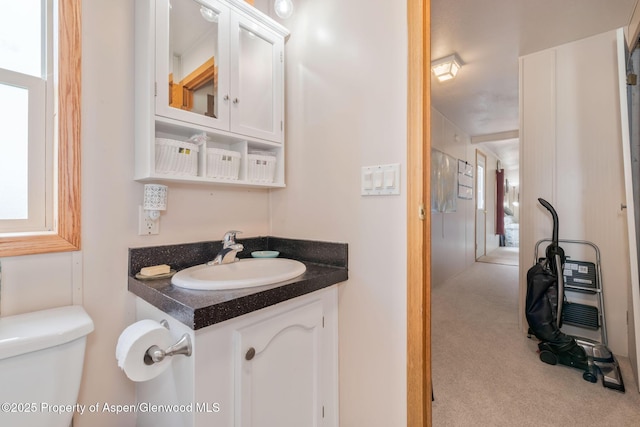 400 Behrman St, Craig, CO 81625 - bathroom featuring vanity and toilet