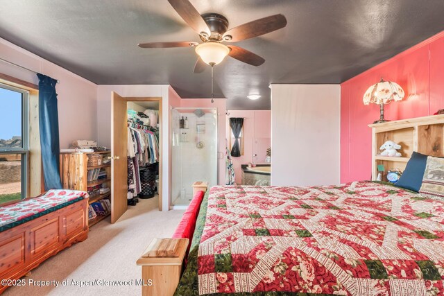 400 Behrman St, Craig, CO 81625 - carpeted bedroom with a ceiling fan