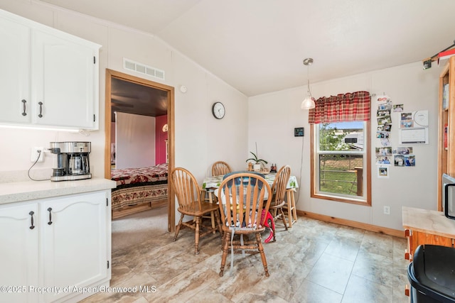 400 Behrman St, Craig, CO 81625 - dining room with lofted ceiling