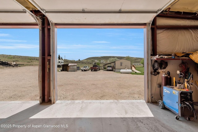 400 Behrman St, Craig, CO 81625 - garage with a mountain view