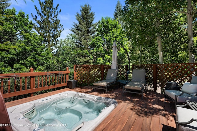 2755 Lower River Rd, Snowmass, CO 81654 - view of deck
