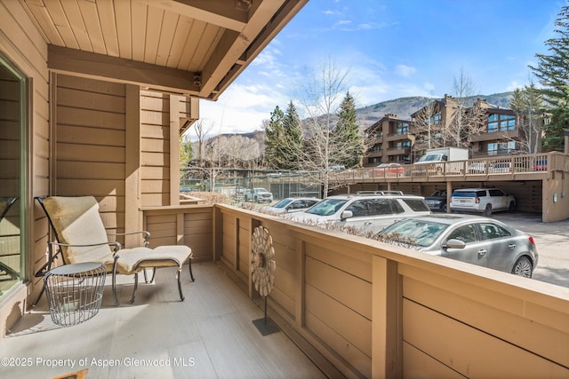 610 S W End St Unit K102, Aspen, CO 81611 - balcony featuring a mountain view