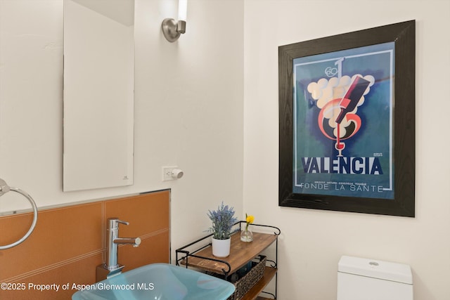 2633 Dolores Way, Carbondale, CO 81623 - half bath featuring toilet and a sink