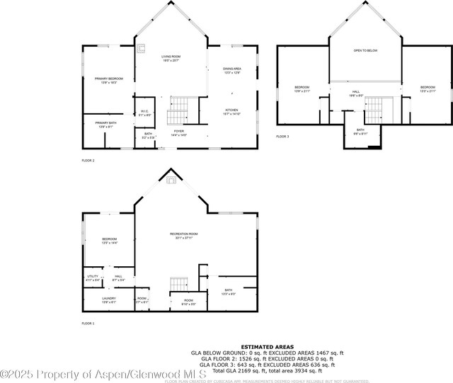 3 Hazel Lake Dr, Cimarron, CO 81220 - home floor plan