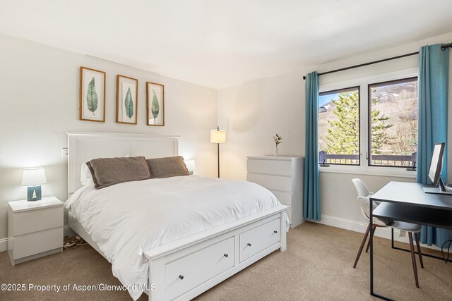 35 Upper Woodbridge Rd Unit 34Cd, Snowmass Village, CO 81615 - bedroom featuring light carpet and baseboards