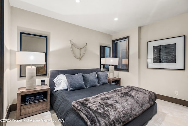 62 Bennett Ct, Aspen, CO 81611 - bedroom with recessed lighting and baseboards