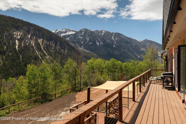108 Prospector Trl, Marble, CO 81623 - view of mountain backdrop