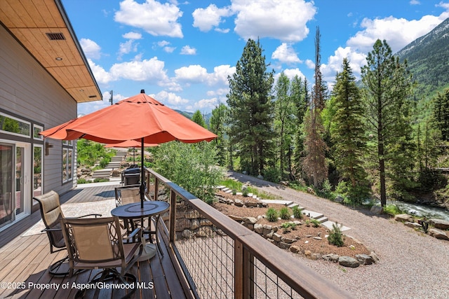 3900 County Road 3, Marble, CO 81623 - view of deck