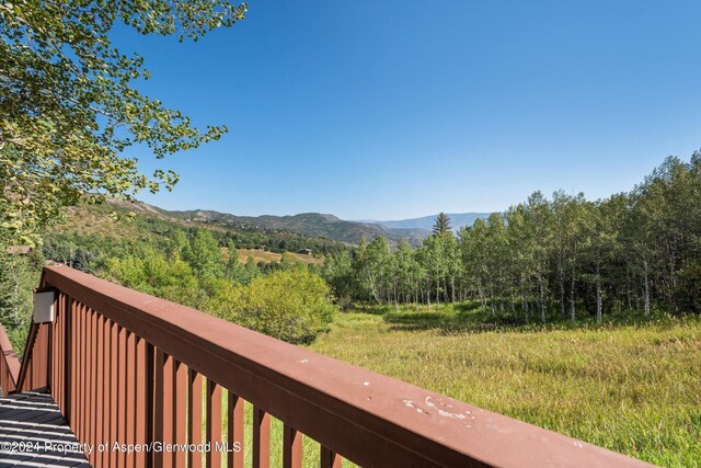 229 Faraway Rd # 34, Snowmass Village, CO 81615 - property view of mountains