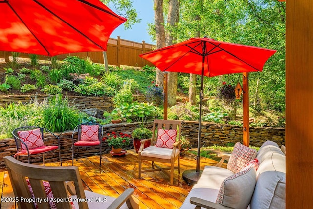 90 River Cv, Basalt, CO 81621 - view of wooden terrace