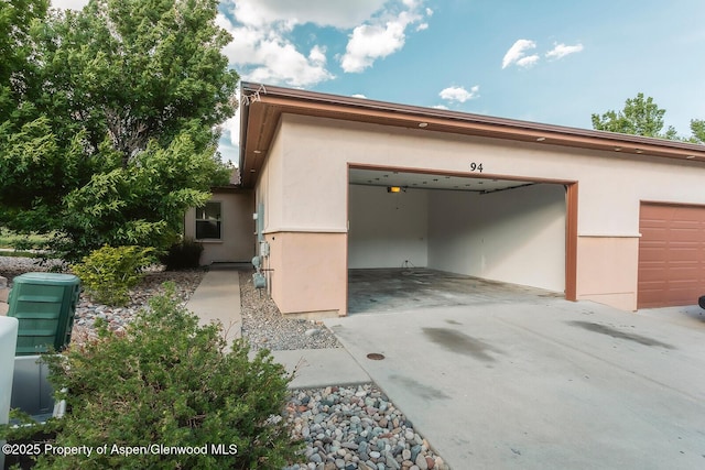 94 Castle Ridge Dr, New Castle, CO 81647 - view of garage