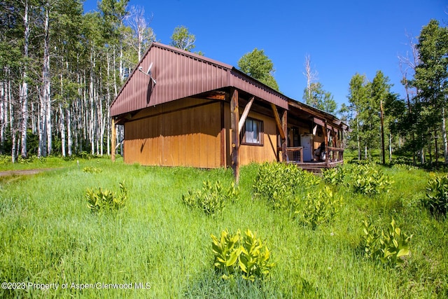 view of home's exterior