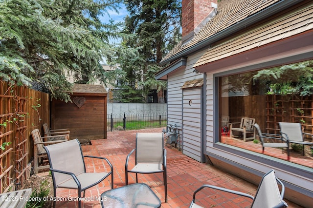 126 W Francis St, Aspen, CO 81611 - view of patio / terrace