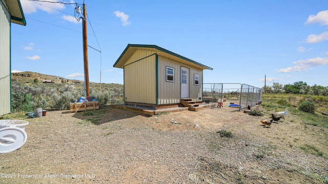25 W 20th St, Craig, CO 81625 - view of outbuilding featuring entry steps