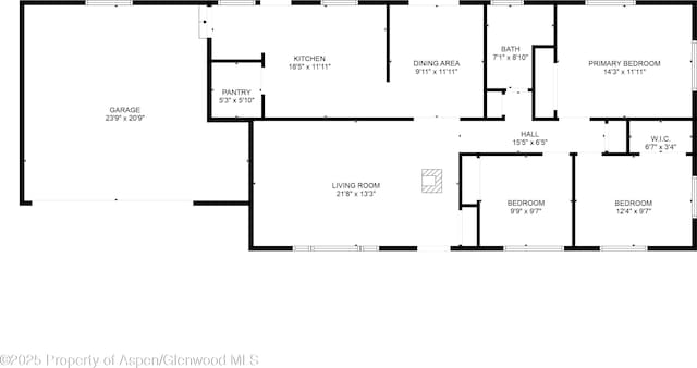25 W 20th St, Craig, CO 81625 - view of room layout