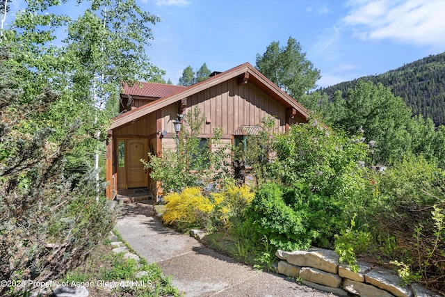 117 Deer Ln, Marble, CO 81623 - view of front of property featuring a wooded view