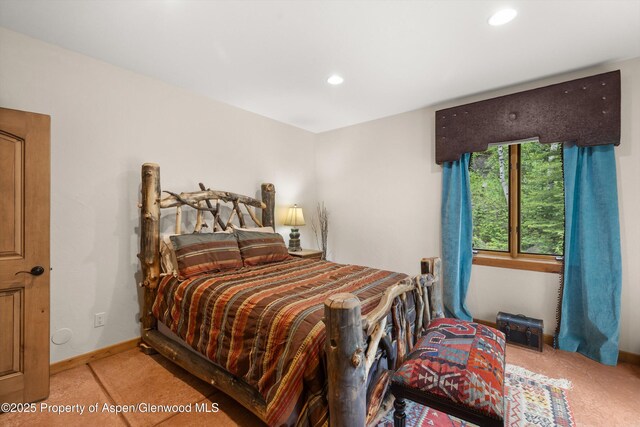 117 Deer Ln, Marble, CO 81623 - bedroom with recessed lighting and baseboards