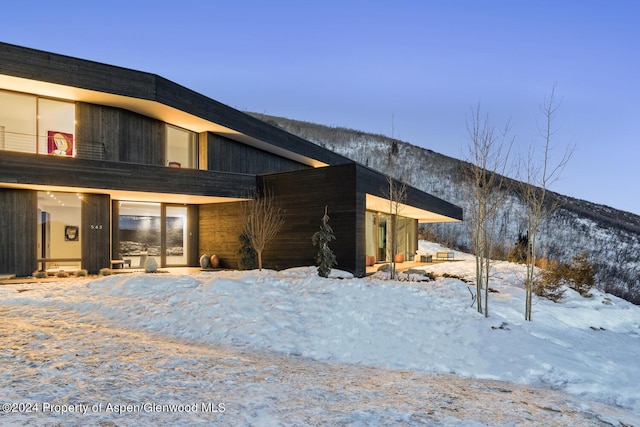 542 Carroll Dr, Aspen, CO 81611 - view of snow covered house
