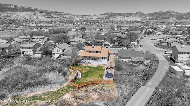 2086 Acacia Ave, Rifle, CO 81650 - aerial view of residential area featuring mountains