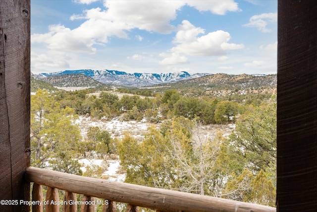 property view of mountains