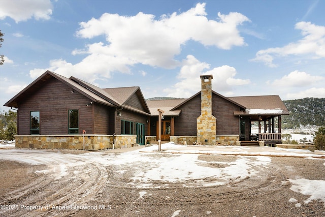 857 Indian Rock Rd, Silt, CO 81652 - overview of rural landscape featuring a mountainous background